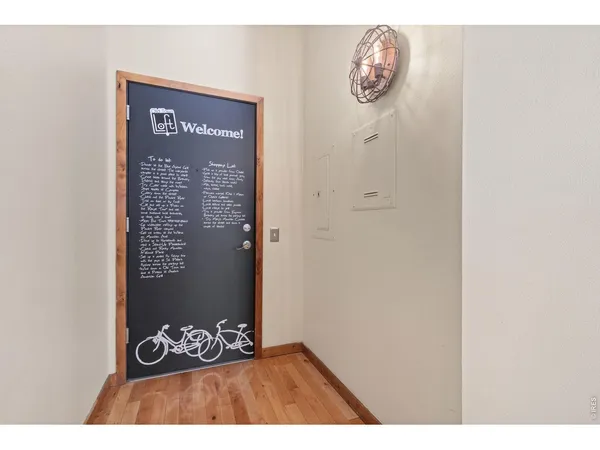 a view of wooden floor in a bathroom
