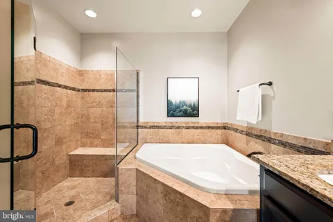 a view of a terrace with skyline