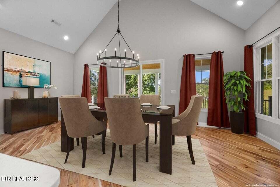 322 Blount Circle Rutledge, TN 37861 - Photo 10 of 43 Staged Dining Area