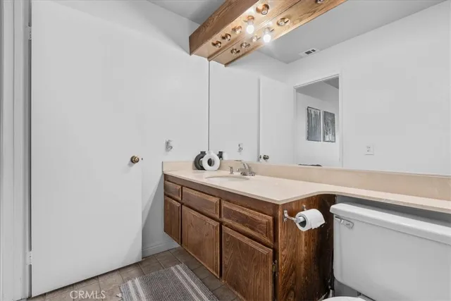 a view of a hallway with washer and dryer