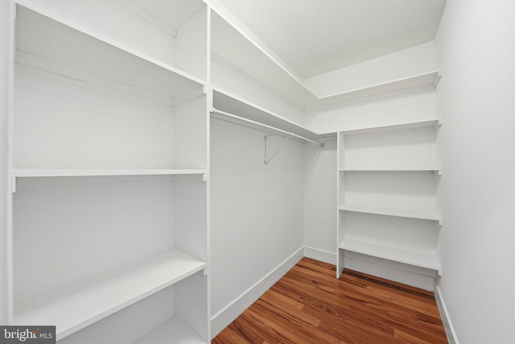 1512 F Street Northeast, Unit 2 Washington, DC 20002 - Photo 20 of 37 Spacious, organized closet with modern design.
