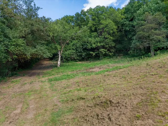 a view of outdoor space with deck and yard