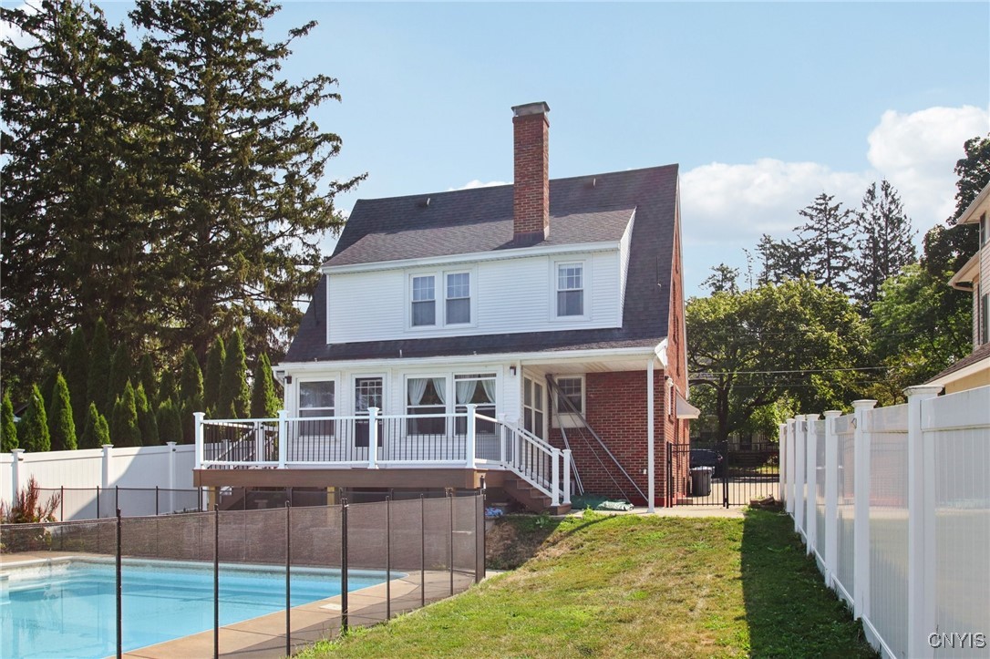 1 Alden Avenue Auburn, NY 13021 - Photo 3 of 38 Deck overlooking your beautiful pool.