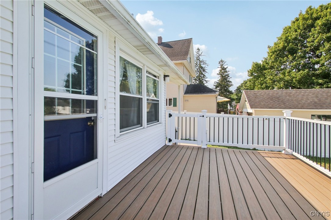 1 Alden Avenue Auburn, NY 13021 - Photo 4 of 38 All new maintenance free deck.