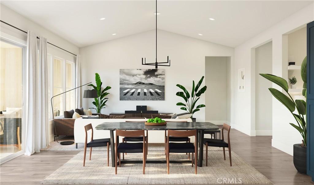 19424 Cereus Road Apple Valley, CA 92307 - Photo 4 of 12 a view of a dining room with furniture window and wooden floor