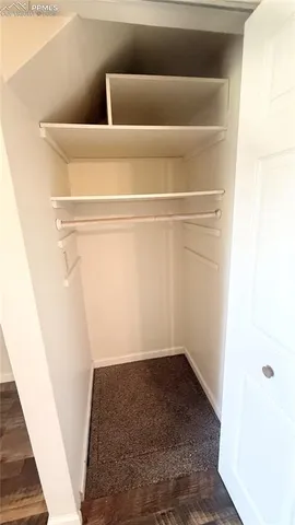 a close up view of racks