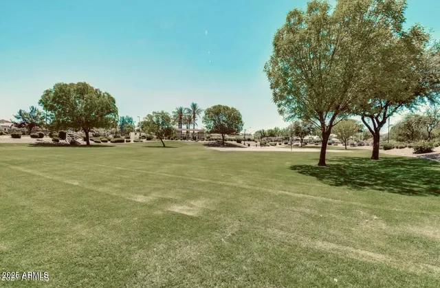 a front view of a house with patio