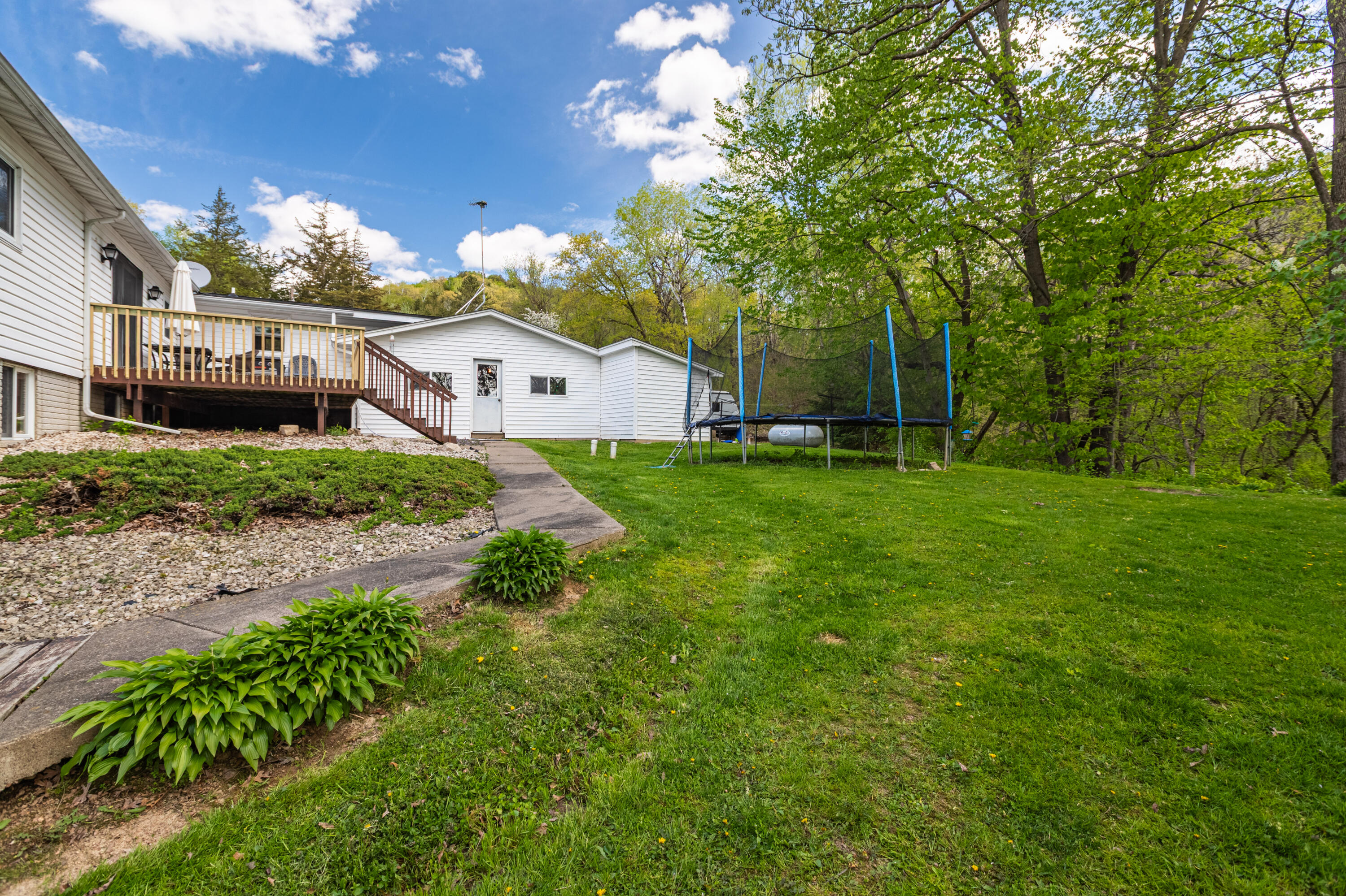 S3532 Chicken Valley Road Buffalo, WI 54629 - Photo 21 of 23 Spacious yard for all your activities!