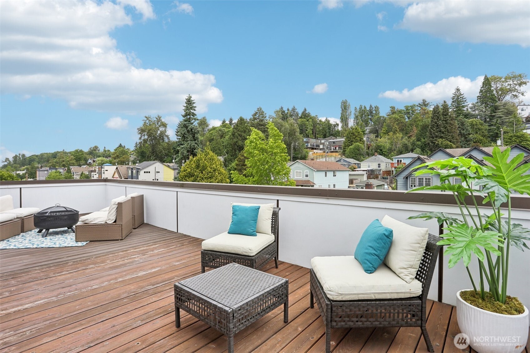 5017 Delridge Way Southwest, Unit A Seattle, WA 98106 - Photo 21 of 26 a terrace view with seating space