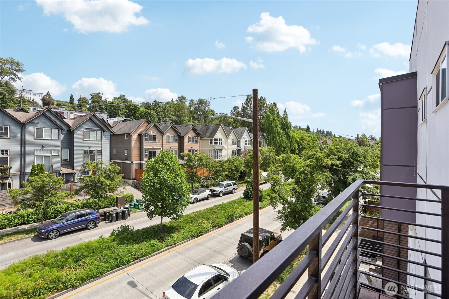 5017 Delridge Way Southwest, Unit A Seattle, WA 98106 - Photo 25 of 26 a view of a house with backyard and garden