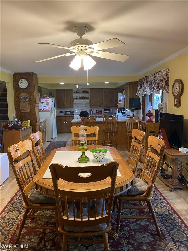 2730 Kronner Road Columbus, MI 48063 - Photo 17 of 78 Dining Room with open con