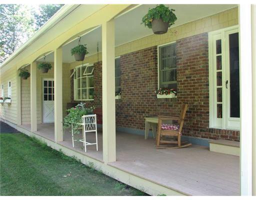348 Town Farm Road Oakland, ME 04963 - Photo 14 of 15 Exterior Front. Covered front porch...
