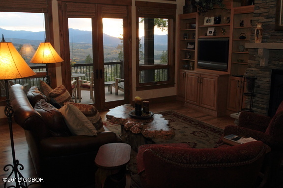 164 Cozens Ridge Fraser, CO 80442 - Photo 7 of 45 living room to deck view