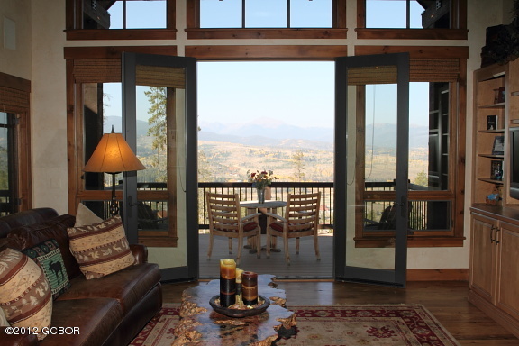 164 Cozens Ridge Fraser, CO 80442 - Photo 8 of 45 living room to deck