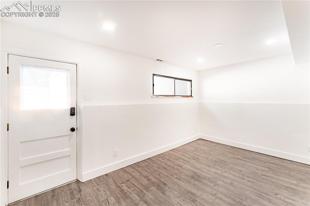 2502 Templeton Gap Road Colorado Springs, CO 80907 - Photo 21 of 34 Lower Level Bedroom (nonconforming)