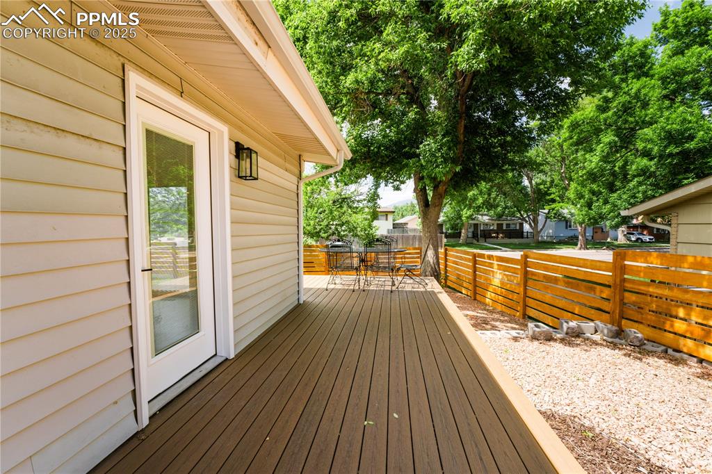 2502 Templeton Gap Road Colorado Springs, CO 80907 - Photo 31 of 34 (Not pictured is the new black railing that was recently installed)