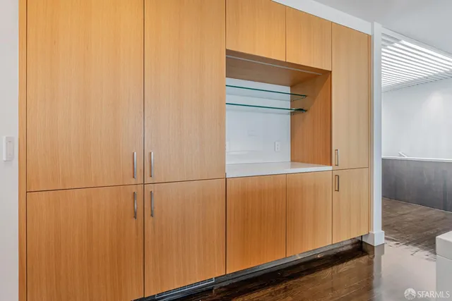 a view of a large window