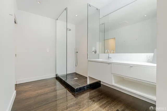 a room with window and entryway