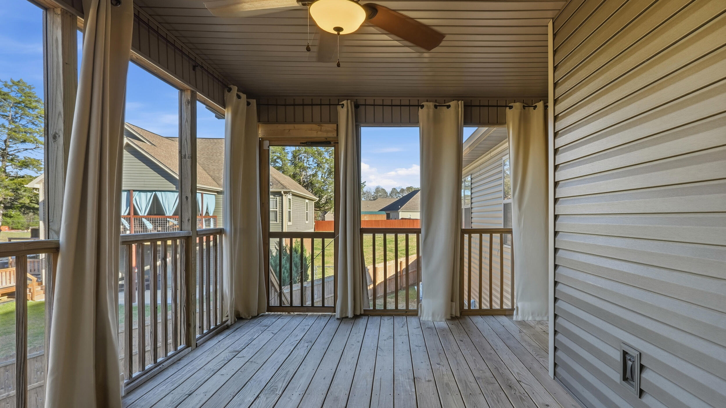 136 Ginger Lake Drive Rock Spring, GA 30739 - Photo 29 of 38 Main Level Screen Porch