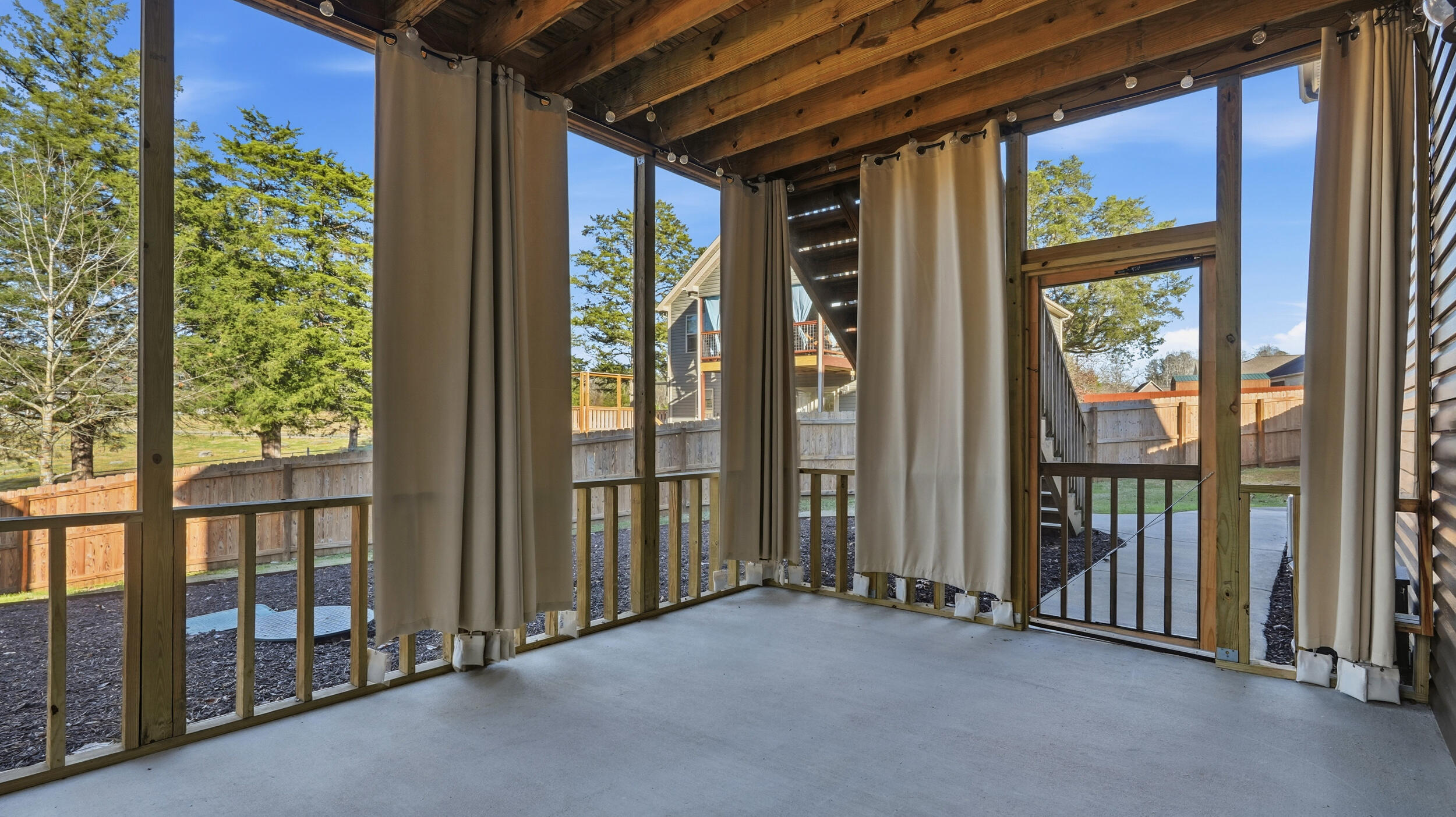 136 Ginger Lake Drive Rock Spring, GA 30739 - Photo 30 of 38 Walk-out Basement level Screen Porch