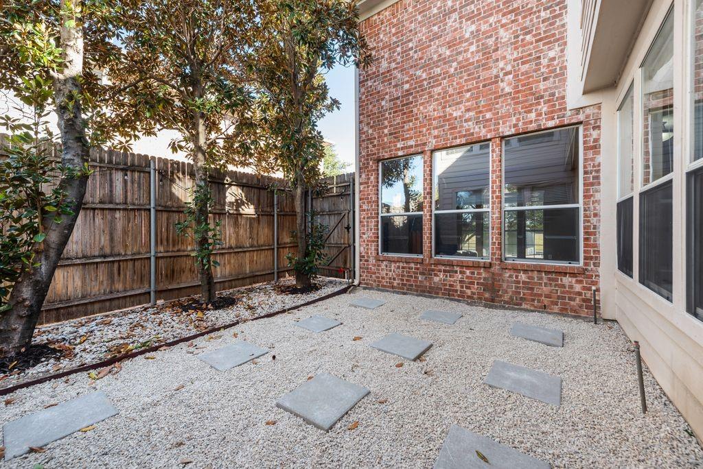 5404 Worley Drive The Colony, TX 75056 - Photo 26 of 30 a backyard of a house with lots of green space