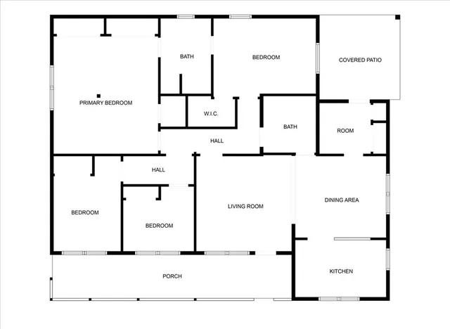 a picture of a floor plan