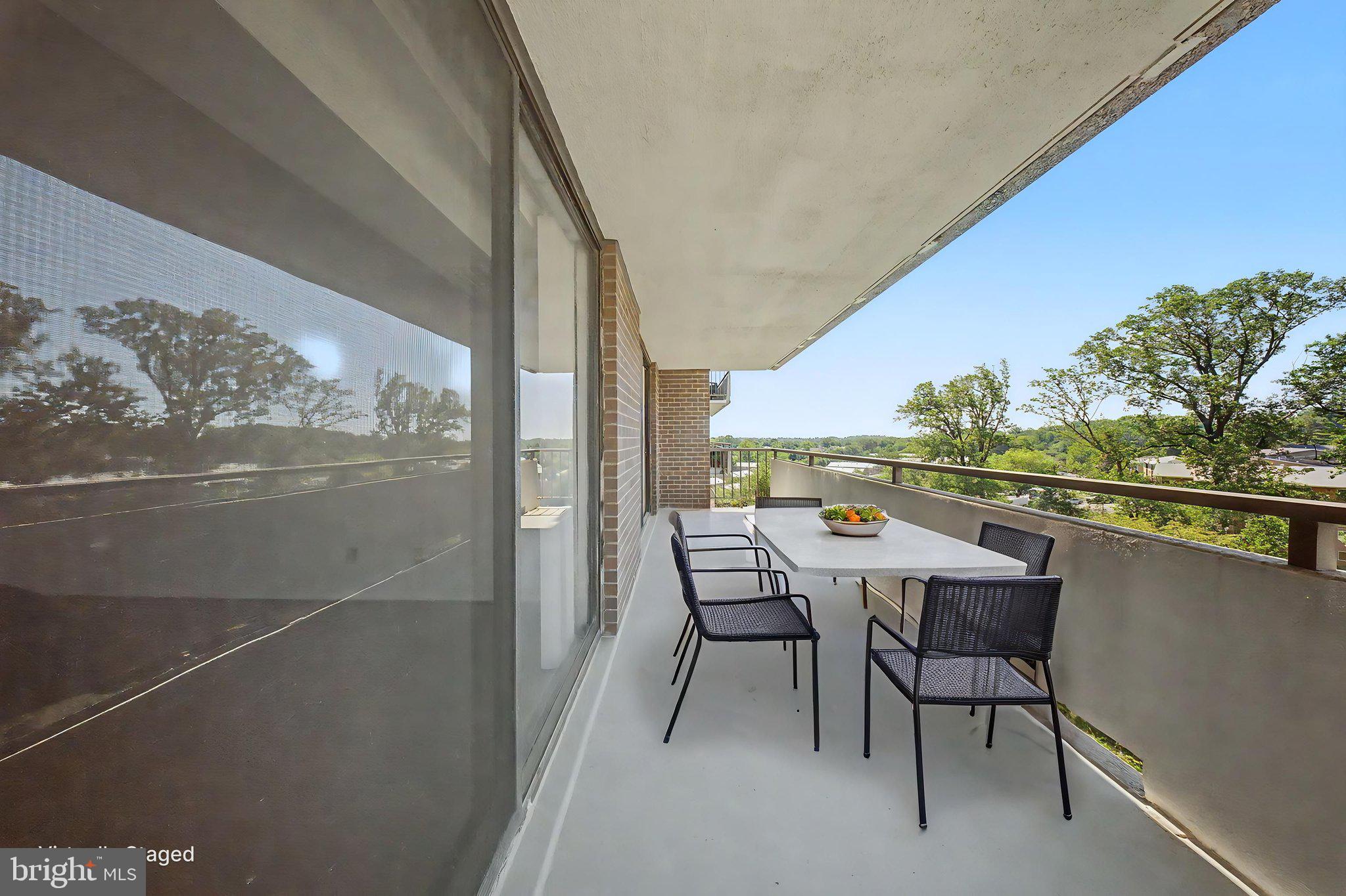 1800 Old Meadow Road, Unit 920 McLean, VA 22102 - Photo 13 of 18 Private Balcony