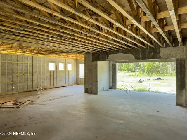 a view of a building with a tub