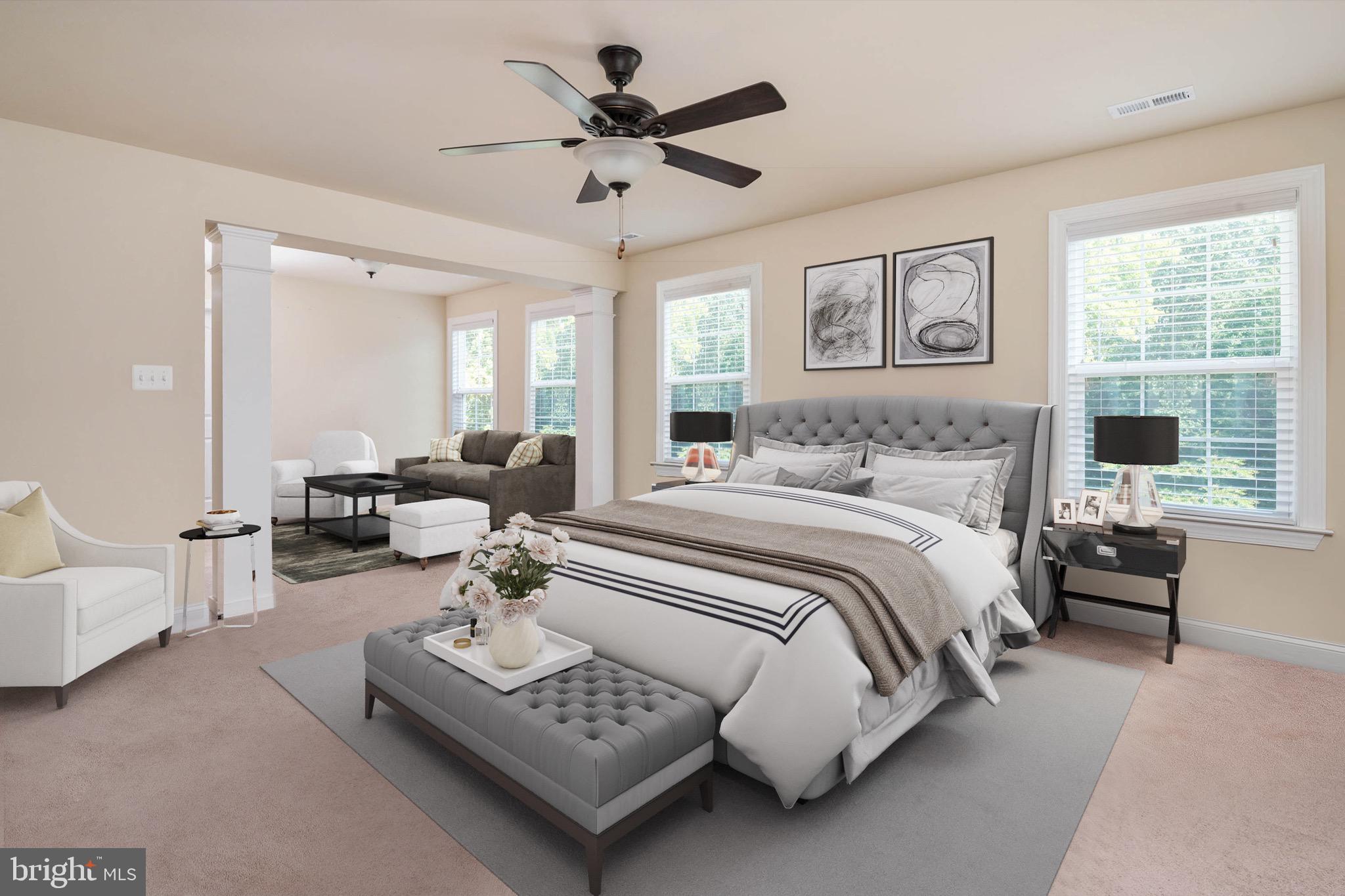 88 Simmons Ridge Road Prince Frederick, MD 20678 - Photo 25 of 59 Large primary bedroom suite