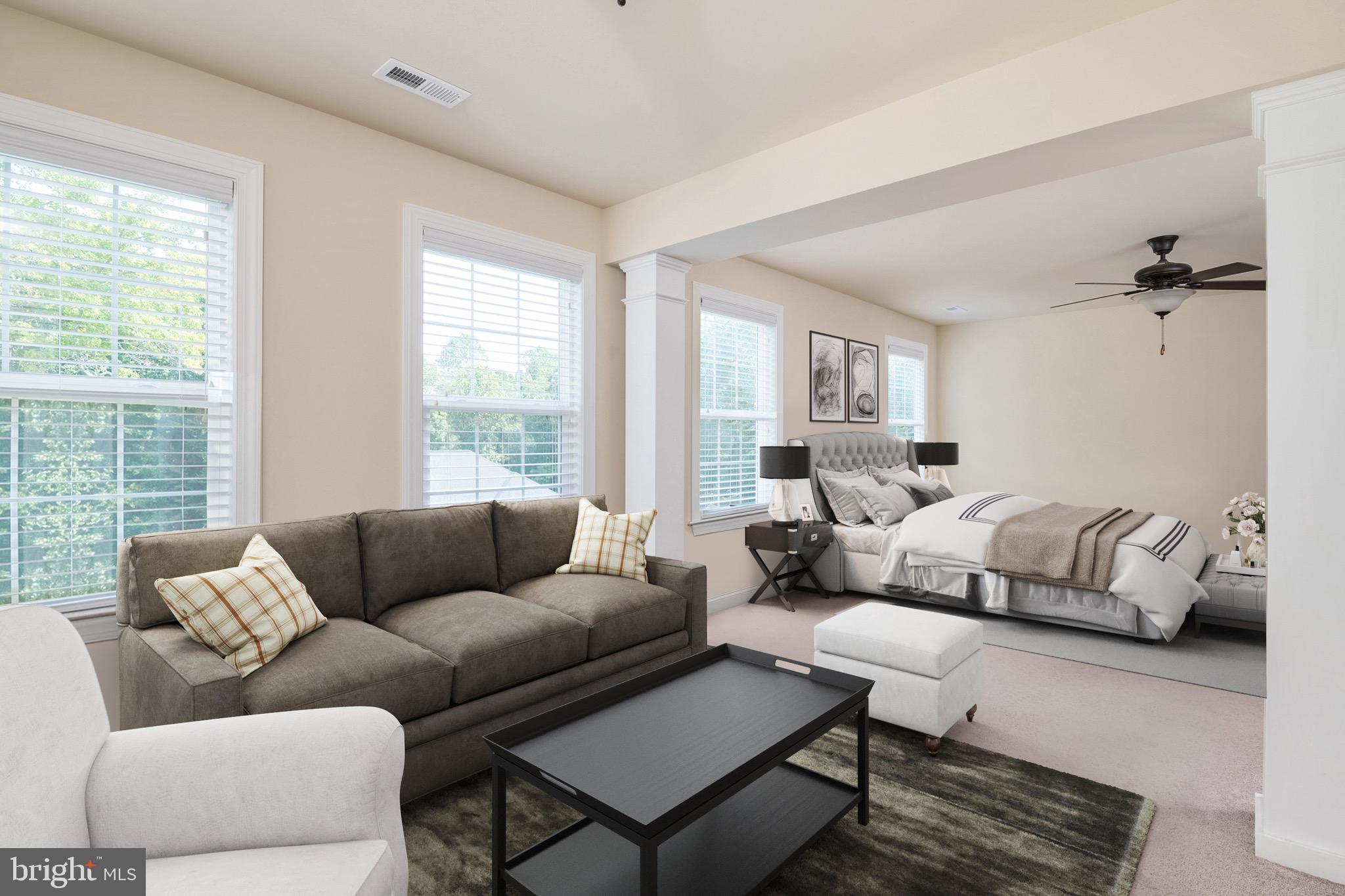 88 Simmons Ridge Road Prince Frederick, MD 20678 - Photo 26 of 59 Sitting room in Primary suite