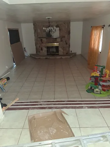 a view of wooden floor