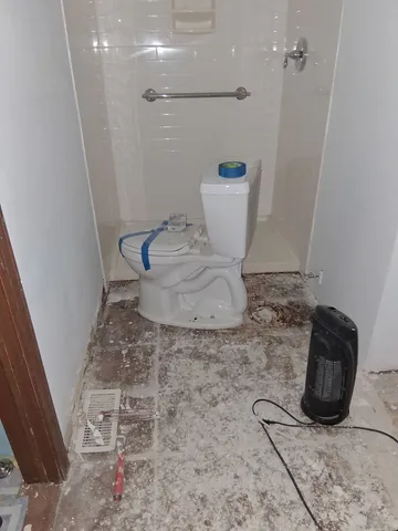 a view of a storage in a room