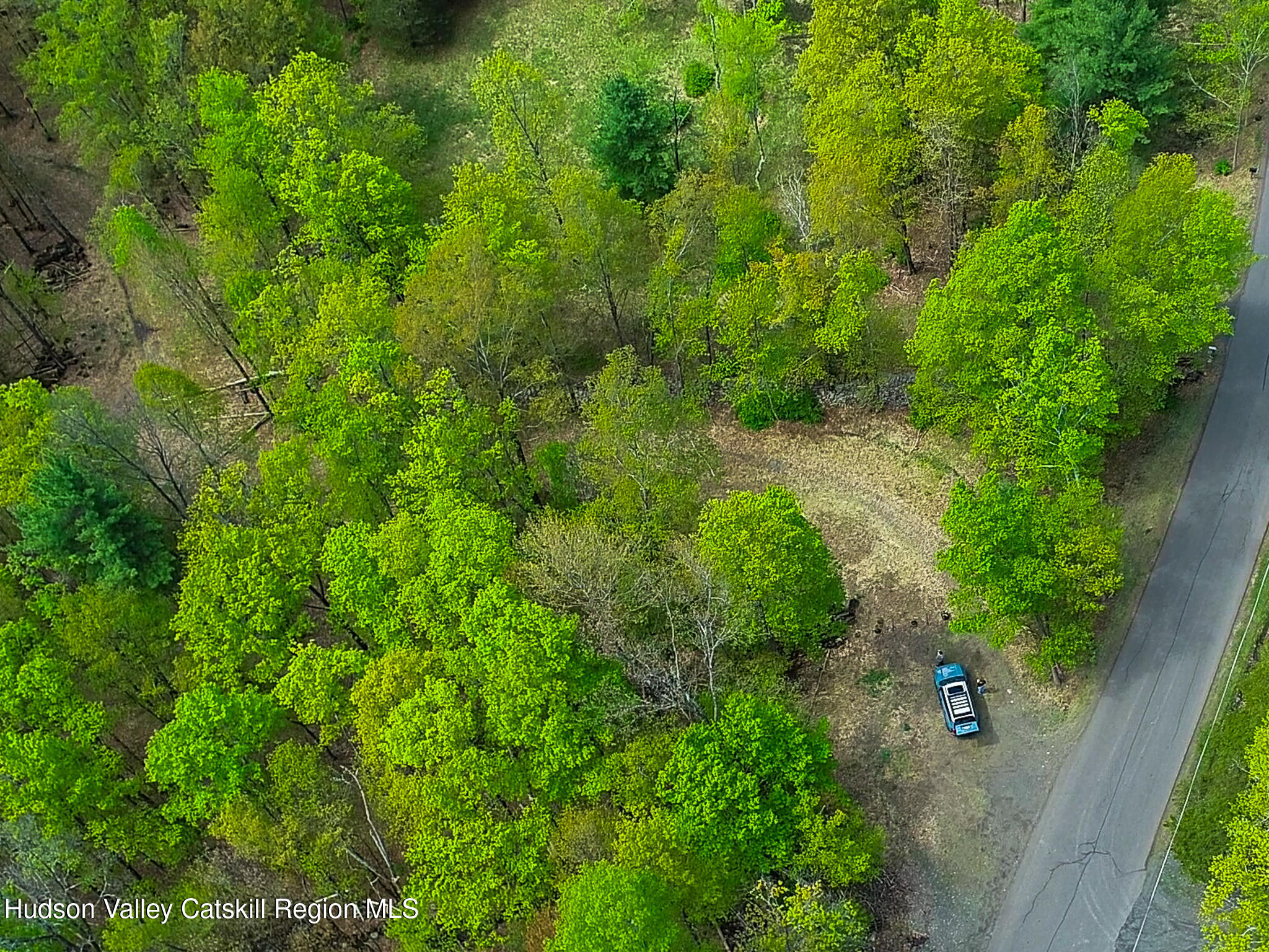 0 Upper Samsonville Road Olivebridge, NY 12461 - Photo 20 of 20 an aerial view of residential house with outdoor space and trees all around