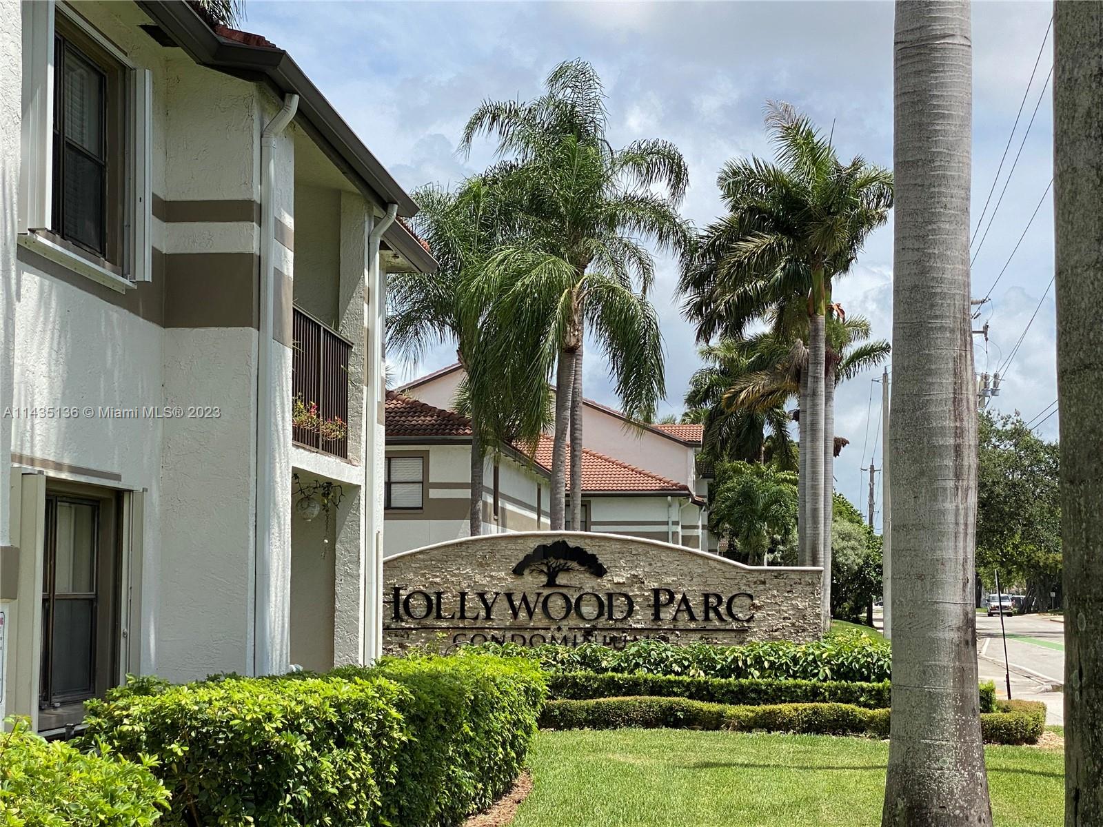 610 South Park Road, Unit 151 Hollywood, FL 33021 - Photo 1 of 34 a sign on the side of a building