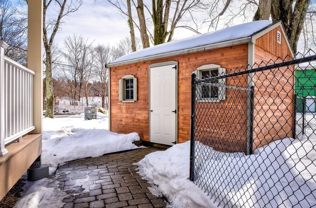 2 Gilmore Road Southborough, MA 01772 - Photo 31 of 33 a view of back yard of the house
