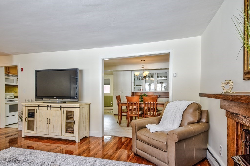 2 Gilmore Road Southborough, MA 01772 - Photo 10 of 33 a living room with furniture and a flat screen tv