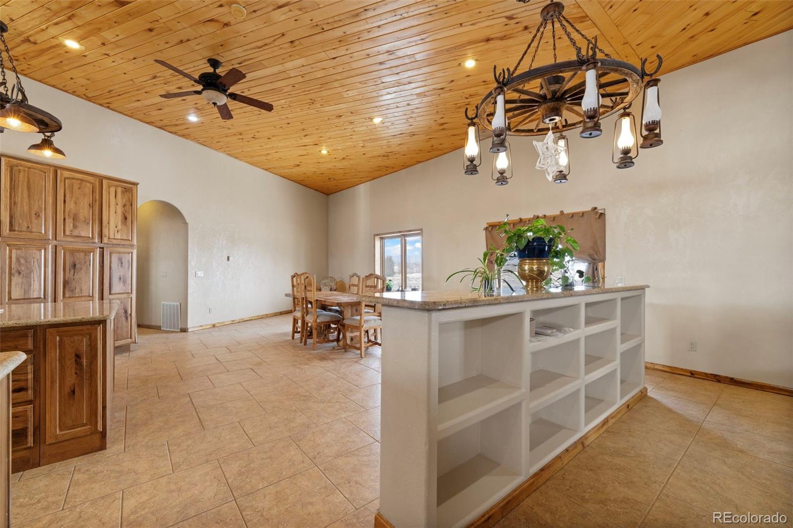 988 P Street Penrose, CO 81240 - Photo 9 of 48 a view of livingroom with furniture and chandelier fan