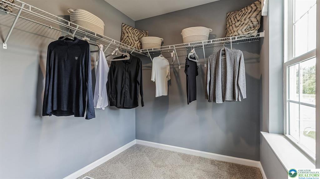 1145 Martin Road Breinigsville, PA 18031 - Photo 17 of 38 Functional wire shelving provides ample storage and organization within this well-lit closet space.