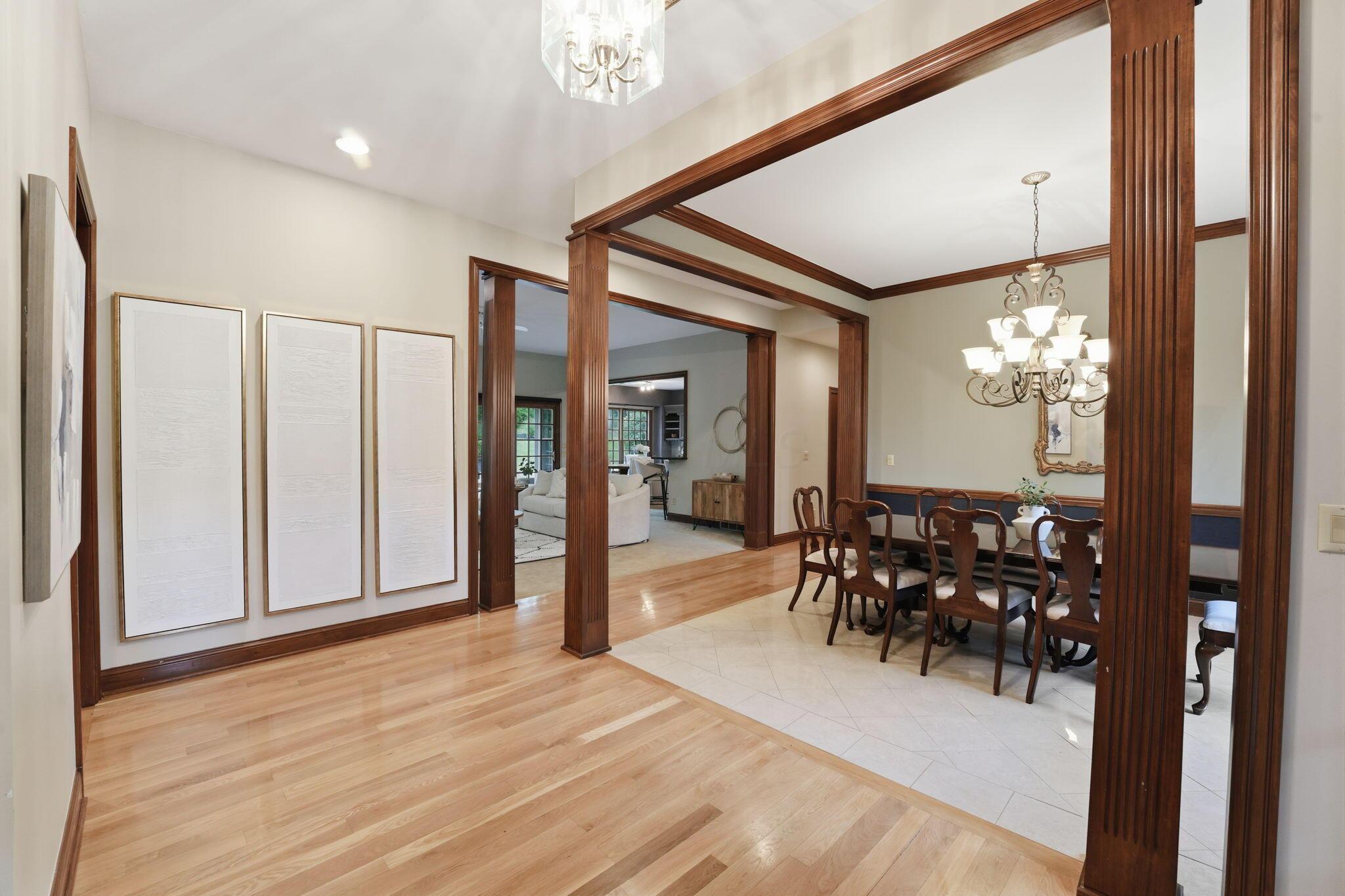 1159 Stone Run Lancaster, OH 43130 - Photo 8 of 53 Spacious Foyer with Adjacent Formal Dining.