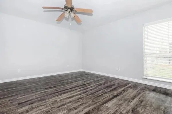 wooden floor in a empty room