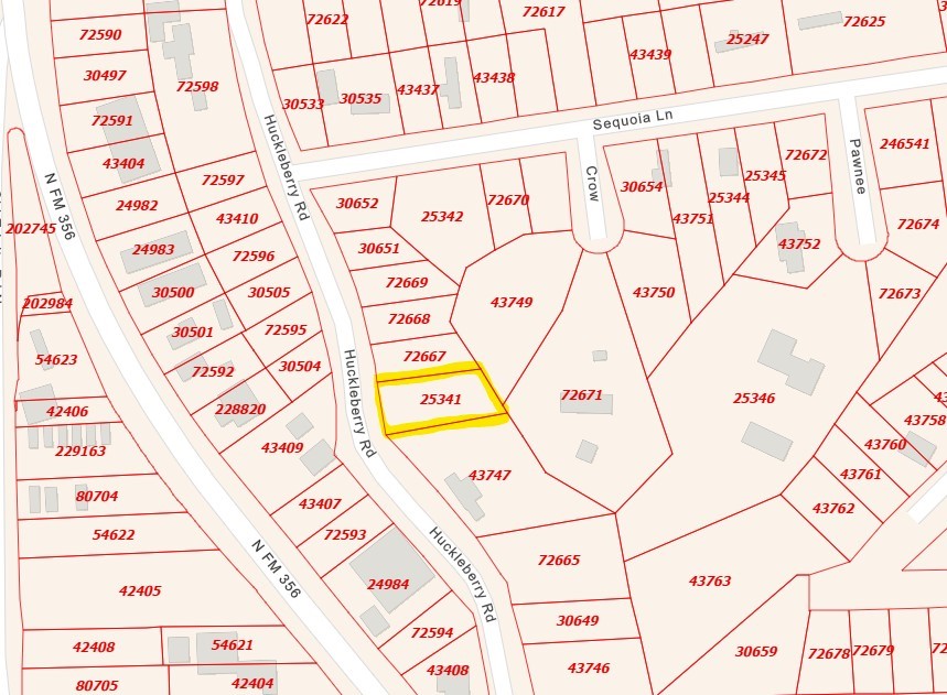 775 Huckleberry Road Onalaska, TX 77360 - Photo 7 of 7 CAD parcel map