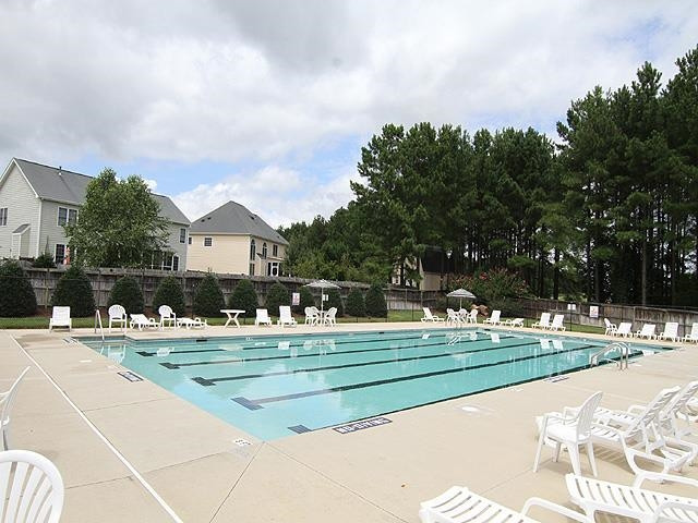 6017 Jones Farm Road Wake Forest, NC 27587 - Photo 23 of 25 It's summertime and you can enjoy the water without leaving home! Community Pool