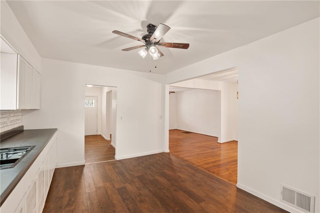 403 9th Street Windber, PA 15963 - Photo 16 of 34 a view of kitchen with sink and wooden floor