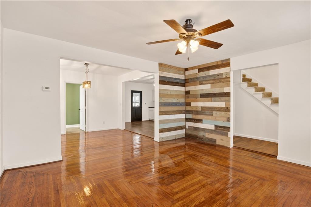 403 9th Street Windber, PA 15963 - Photo 6 of 34 a view of a livingroom with a ceiling fan