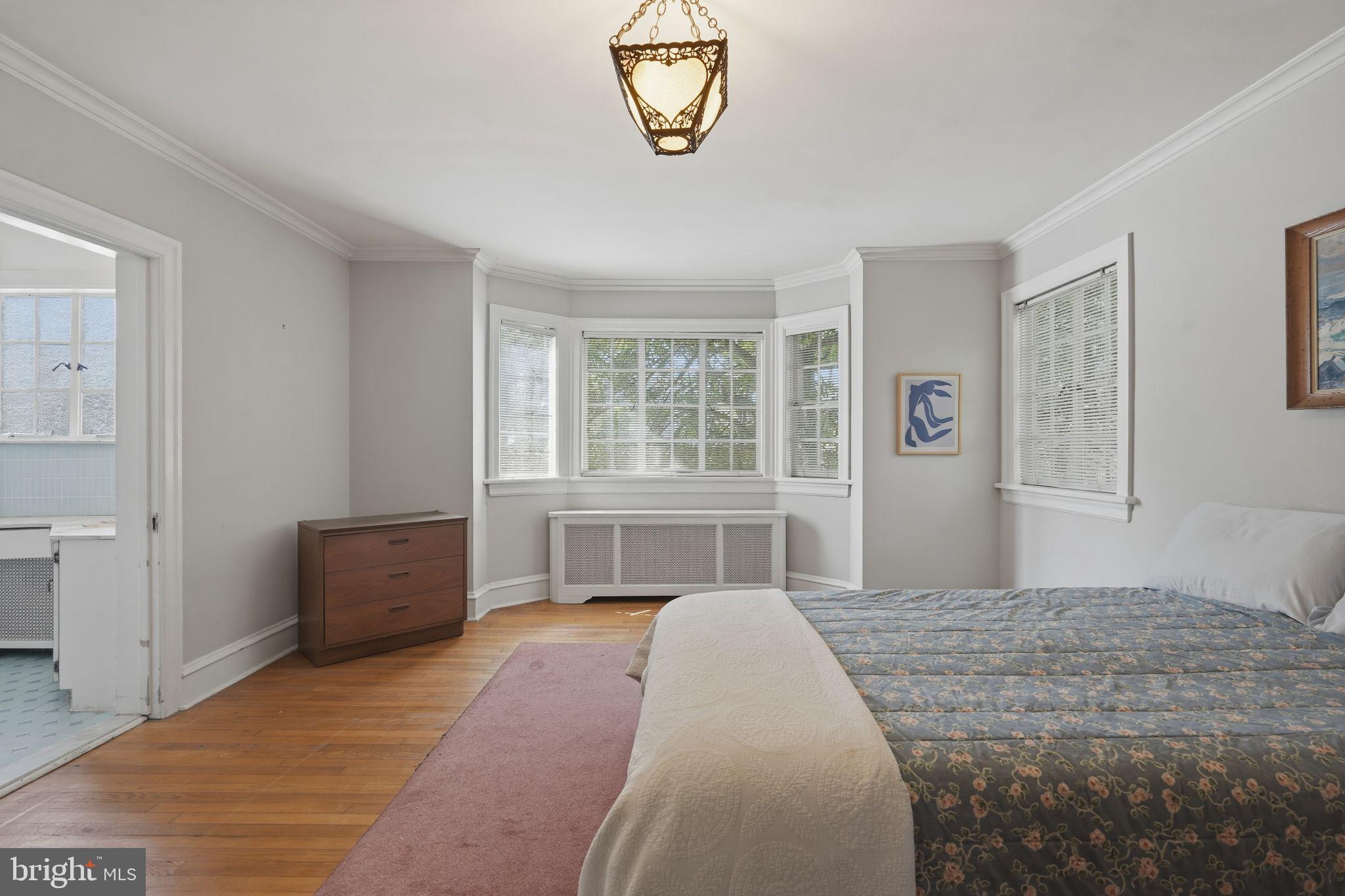 408 Upland Road Elkins Park, PA 19027 - Photo 18 of 41 a bedroom with a bed and a window
