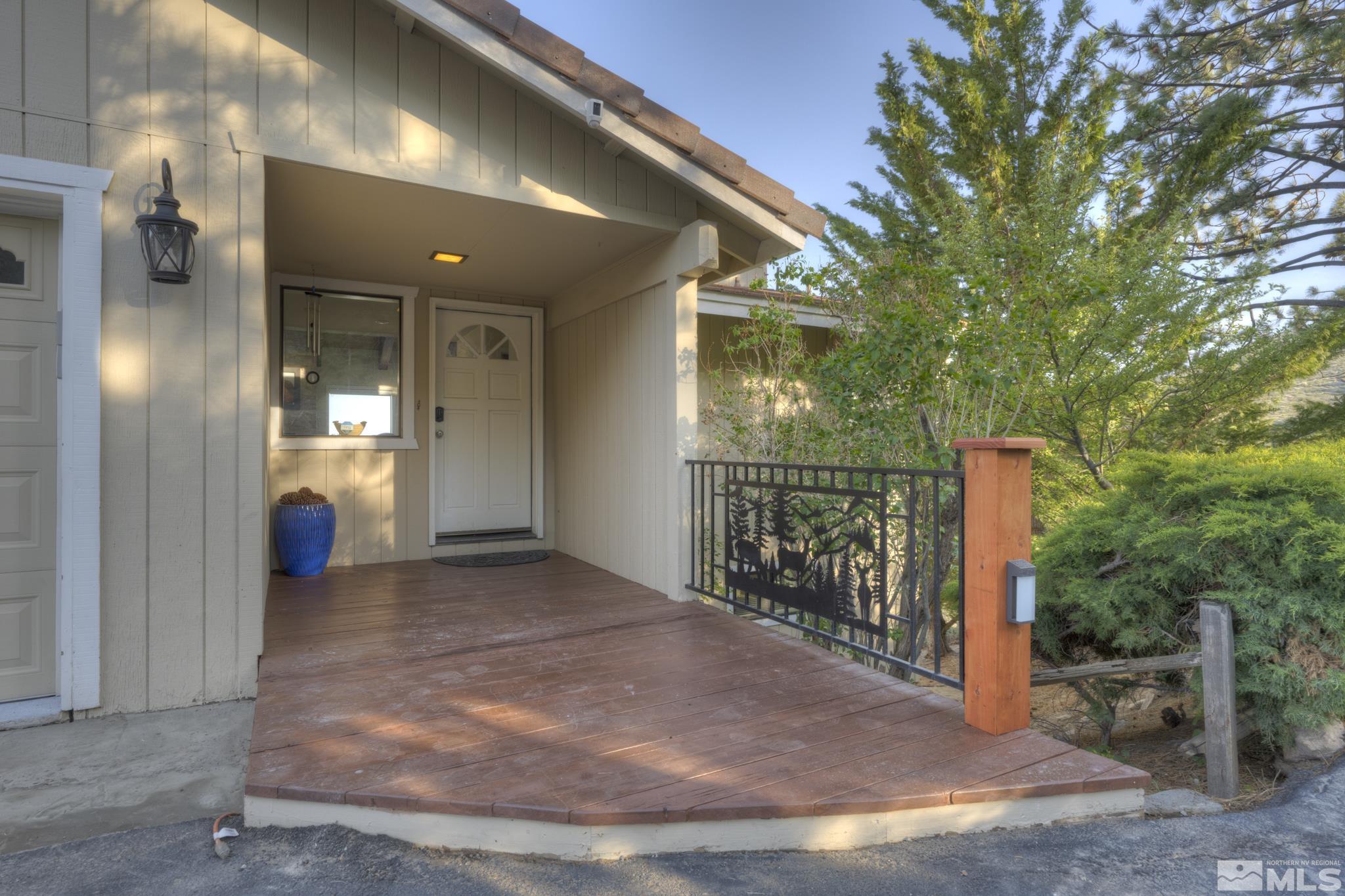 3760 Paradise View Carson City, NV 89703 - Photo 5 of 40 a view of a porch