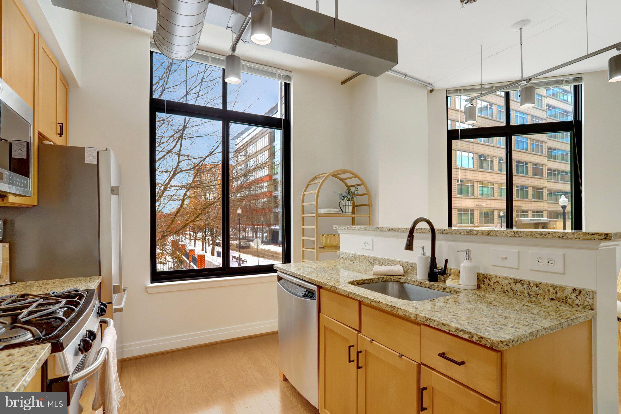 1201 North Garfield Street, Unit 206 Arlington, VA 22201 - Photo 7 of 33 Granite counters + SS appliances
