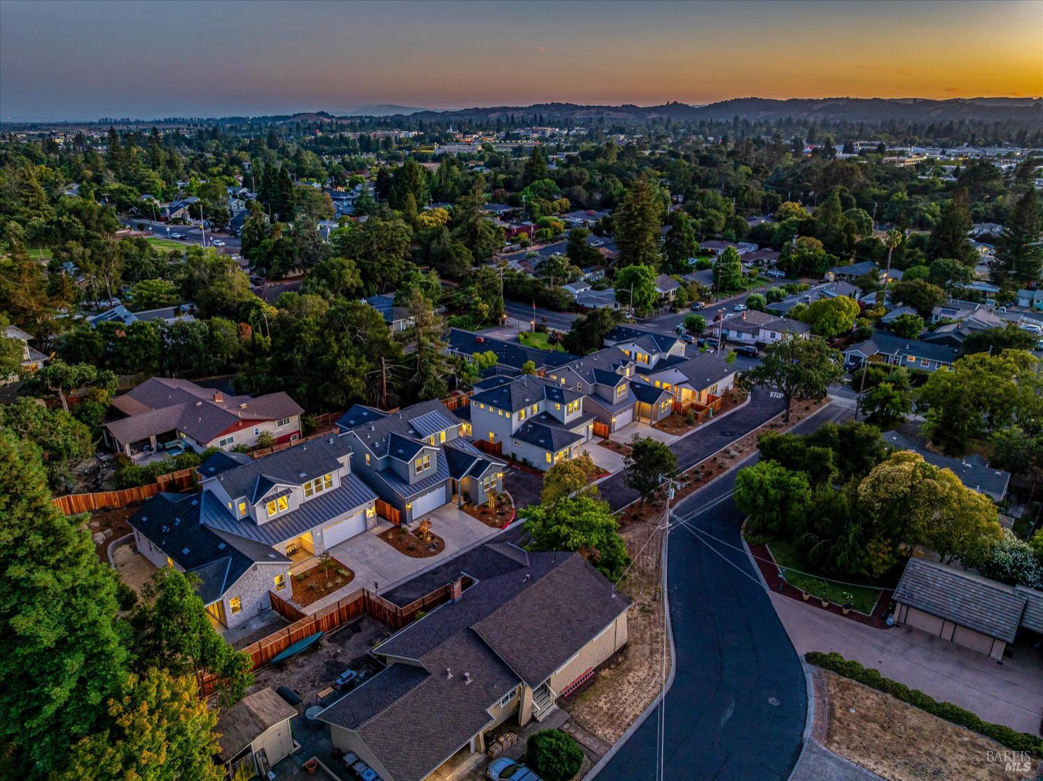 107 Grace Lane Napa, CA 94559 - Photo 3 of 39 an aerial view of a house with a garden