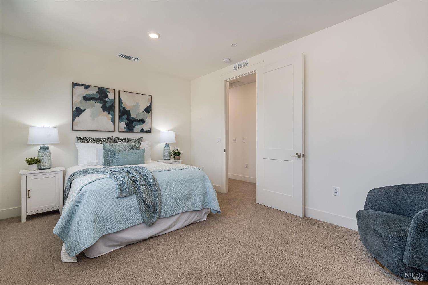 107 Grace Lane Napa, CA 94559 - Photo 36 of 39 a bedroom with a bed and window