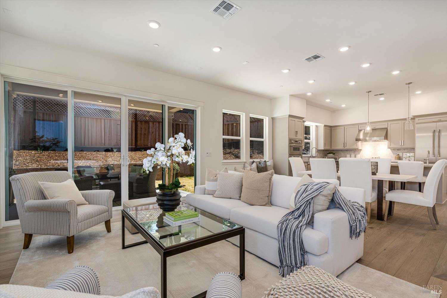 107 Grace Lane Napa, CA 94559 - Photo 7 of 39 a living room with furniture and a large window
